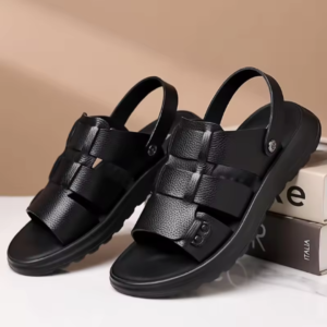 Genuine Leather Men's Sandals Summer Outdoor Casual Business Sandals